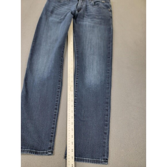 Mavi Jake Slim Leg Jeans Mens 33x32 Blue Stretch Denim Medium Wash Tapered - Picture 2 of 15